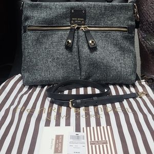 Henri bendel jetsetter messenger canvas